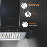Inalsa Cooker Hood Hector 60BKMAC