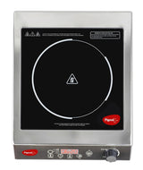Pigeon Egnite Heavy Duty Commercial Infrared Cooktop 3500W || For Commercial, Stainless Steel Body, Dual Ring Heating, Rotary Knob Control, and Timer