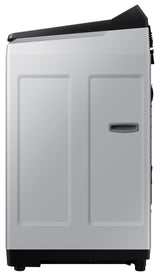 Samsung 8 kg, 5 star, Eco Bubble Tech, Digital Inverter Motor, Soft Closing Door, Fully-Automatic Top Load Washing Machine (WA80BG4441BGTL, Light Gray)