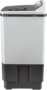 LG 9.5 kg 5 Star Wind jet dry Semi-Automatic Top Load Washing Machine (P955ASGAZ, Dark Gray, Roller Jet Pulsator)