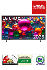 LG 65UA82506LA 65 inch 4K UHD AI Smart TV with ?7 AI Processor Gen8, Filmmaker Mode, Dolby Atmos, webOS 25, Voice ID