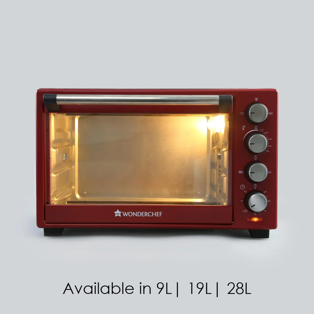 WONDERCHEF 28-Litre Crimson Edge Oven Toaster Grill (OTG)