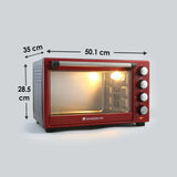 WONDERCHEF 28-Litre Crimson Edge Oven Toaster Grill (OTG)