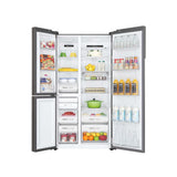 Haier 598 L 3 Star Frost Free Expert Inverter Smart Sense AI enabled 3-Door Side by Side Refrigerator (HRT-683ISU1, Inox Steel, Magic Convertible Zone, Deo Fresh Technology)