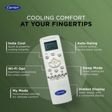 Carrier 2 Ton 3 Star Wi-Fi Smart Flexicool Inverter Split AC (,ESTER EDGE FXi (Wi-Fi),CAI24EE3R35W0,White)