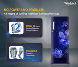 Whirlpool 192 L 4 Star Icemagic Powercool Direct-Cool Single Door Refrigerator with Base Drawer (215 IMPC ROY 4S SAPPHIRE MULIA-Z)