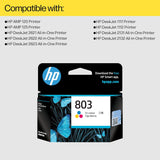 HP 803 Tri-Color Original Ink Cartridge