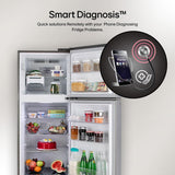 LG 322 L 3 Star Frost-Free Smart Inverter Double Door Refrigerator (GL-S342SDSX, Dazzle Steel, Convertible with Express Freeze)