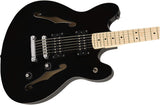 FENDER 0370590506 ( Affinity Series Starcaster, Maple Fingerboard Black) Solid Body Electric Guitar
