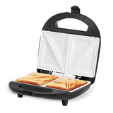 Kent Sandwich Maker, (16024), 700W, Non-Toxic Ceramic Coating Plate, Make 4 Sandwiches, Black, Standard