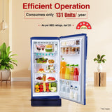 Godrej 180 L 5 Star Single Door Refrigerator (RD EDGENEO 207E TDF MP BL, Maple Blue)