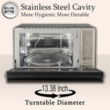 LG 32 L Scan to Cook Wi-Fi Enabled Charcoal Convection Healthy Microwave Oven (MJEN326UIW, Black)