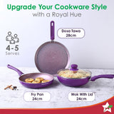 Wonderchef Royal Velvet Non-stick Cookware Set
