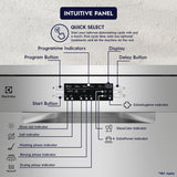 Electrolux 14 Place Settings Dishwasher Machine for Home, Fully Automatic with AirDry, In-Built Heater, Stainless Steel, UltimateCare 700, ESM48310SX | Open Box like New |