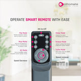 OTTOMATE Smart Shield Ceiling fan with Mosquito Repellent Smart BLDC with Remote (Angel White, Pack of 1)