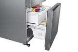 Samsung 550 L, Convertible, Digital Inverter, Frost Free French Door Refrigerator (RF57A5032S9/TL, Silver, Refined Inox)