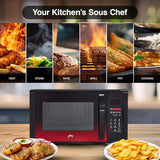 Godrej 23 L Convection Microwave Oven With Stainless Steel Cavity, Digital Display and 205 Instacook Receipes (GME 523 CF1 RM, Floral Black)