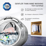 Bosch 8 kg, 5 Star, AI Active Water+, Anti-Tangle, Steam Anti Bacterial, Anti-Wrinkle Fully-Automatic Front Loading Washing Machine (WAJ2826BIN, In-Built Heater, Shiny Silver)