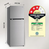 LG 322 L 3 Star Frost-Free Smart Inverter Double Door Refrigerator (GL-S342SDSX, Dazzle Steel, Convertible with Express Freeze)