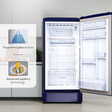 Godrej 183 L 2 Star Direct Cool Single Door Refrigerator (RD R190B WRF NY BL, Navy Blue)