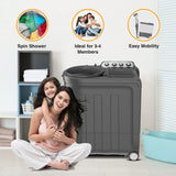 Whirlpool 8.5 kg 5 Star Semi-Automatic Top Loading Washing Machine (ACE DRY 8.5 Kg, GREY DAZZLE