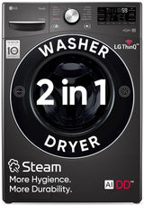LG 15 Kg (Wash) / 8 Kg (Dry) Ai Direct Drive With Wi-Fi Fully Automatic Front Load Washer Dryer (Fhd1508Stb)
