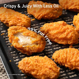 INALSA Air Fryer Oven 2100 W|18 L Capacity|8 Preset Functions with Roast,Reheat,Dehydrate,Bake|LED Touch Display|Rotisserie & Convection, Aero Crisp Pro18