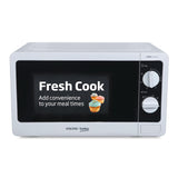Voltas Beko, A Tata Product 20L, 700W smart solo Microwave oven (MS20MPW10, White | with Anti bacterial Inner Cavity and Large Turntable)