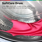 Bosch 8 kg, 5 Star, Anti Stain & AI Active Water+ Fully Automatic Front Loading Washing Machine (WAJ28260IN, Steam with Anti-bacteria, In-Built Heater, White)