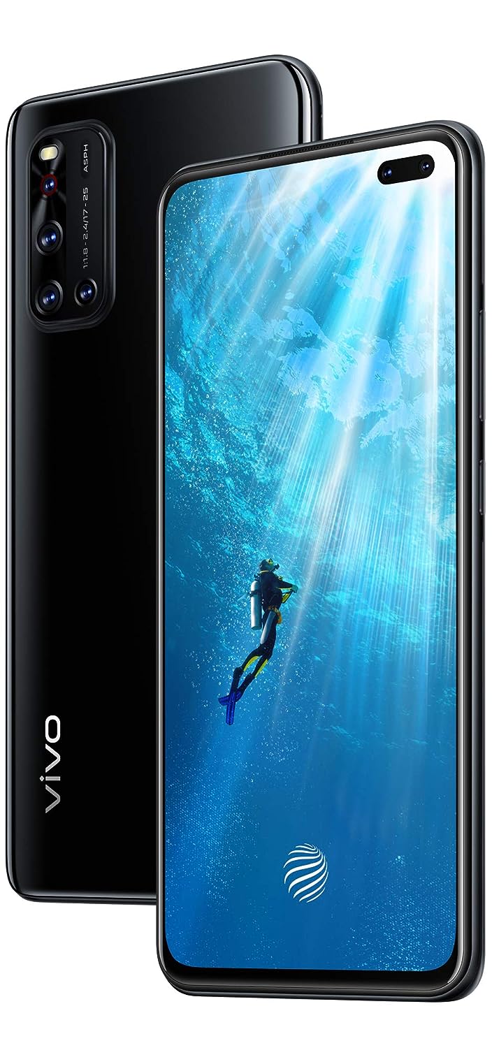 Vivo V19 Piano Black 8GB, 128 Storage ,(32+8MP Front Camera , 48+8+2+2MP Back Camera )