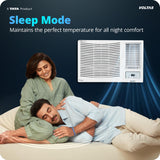 Voltas 1.5 ton 2 Star Fixed Speed Window AC (2026 Model,Copper, Anti Dust Filter, 2-way Swing, Memory Restart, Sleep Mode (182FS PRISM, White)