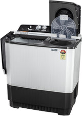 LG 9.5 kg 5 Star Wind jet dry Semi-Automatic Top Load Washing Machine (P955ASGAZ, Dark Gray, Roller Jet Pulsator)