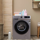 TOSHIBA 7.5 kg Fully Automatic Front Load Washing Machine with In-built Heater Silver (TW-BJ85S2-IND(SK))