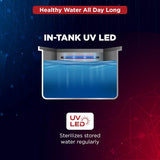 Hindware Elara iPro RO+UF+Minerals+UV LED Rectangular Water Purification Unit, Black