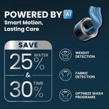 IFB 11 Kg 5 Star, DeepClean®, AI Powered, WiFi, Fully Automatic Front Load Washing Machine (EXECUTIVE PLUS BXN 1114KH, PowerSteam®, 9 Swirl, Steam Refresh, Inbuilt Heater, Eco Inverter, Black VCM)