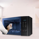 Samsung 23 L Solo Microwave Oven (MS23A3513AK/TL, Black, Auto Cook Programs, Child Safety Lock, Memory Feature, Deodorization, Ceramic Enamel Cavity)