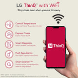 LG 630 L, 3 Star, Frost-Free, Double Door, Door Cooling+, Hygiene Fresh+, Smart Inverter, Wi-Fi Convertible Side By Side Refrigerator with AI ThinQ (GL-L257CMC3, Matt Black, Ice & Water Dispenser)