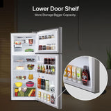 LG 380 L 3 Star Frost-Free Smart Inverter Double Door Refrigerator (GL-S412SPZX, Shiny Steel)