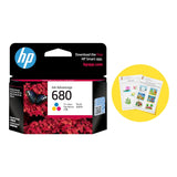 HP 680 Tri-color Original Ink Cartridge