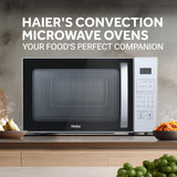 Haier 22L Convection Microwave Oven with KIDS Special Recipes (HIL2201CSSH,Silver)