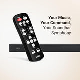 Akai SB120, 2.1 Channel Soundbar with 120 Watts Wired Subwoofer for Extra Deep Bass, Black