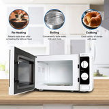 Voltas Beko, A Tata Product 20L, 700W smart solo Microwave oven (MS20MPW10, White | with Anti bacterial Inner Cavity and Large Turntable)