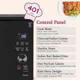 LG 32 L Scan to Cook Wi-Fi Enabled Charcoal Convection Healthy Microwave Oven (MJEN326UIW, Black)