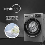 Whirlpool 8 Kg 5 Star Inverter Front Load Fully Automatic Washing Machine with In-Built Heater (XS8014BYM52E, MidNight Grey, Steam Technology, 100+ Tough Stains, 6th Sense Soft Move, 2024 Model)(Touched Up)