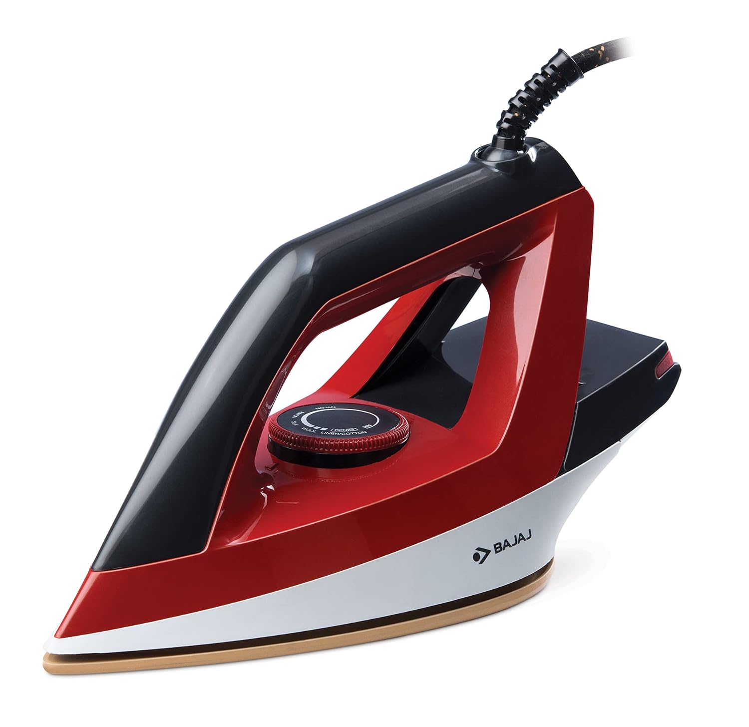 Bajaj Splendora Dry Iron Red Black 1100W (Steam Iron)
