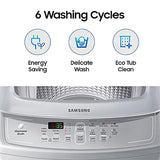 Samsung 7 kg Fully-Automatic Top Loading Washing Machine (WA70A4002GS/TL, Imperial Silver)