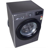 LG 8 Kg, 5 Star, AI Direct Drive Technology, Steam & 6 Motion DD Fully-Automatic Front Load Washing Machine (FHP1208Z3M, Intelligent & Convenient Fabric Care, Allergy Care, Middle Black)