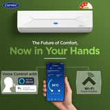 Carrier 2 Ton 3 Star Wi-Fi Smart Flexicool Inverter Split AC (,ESTER EDGE FXi (Wi-Fi),CAI24EE3R35W0,White)
