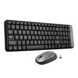 Zeb Companion 104 Wireless Desk Combo of keyboard and Mouse Computer Black