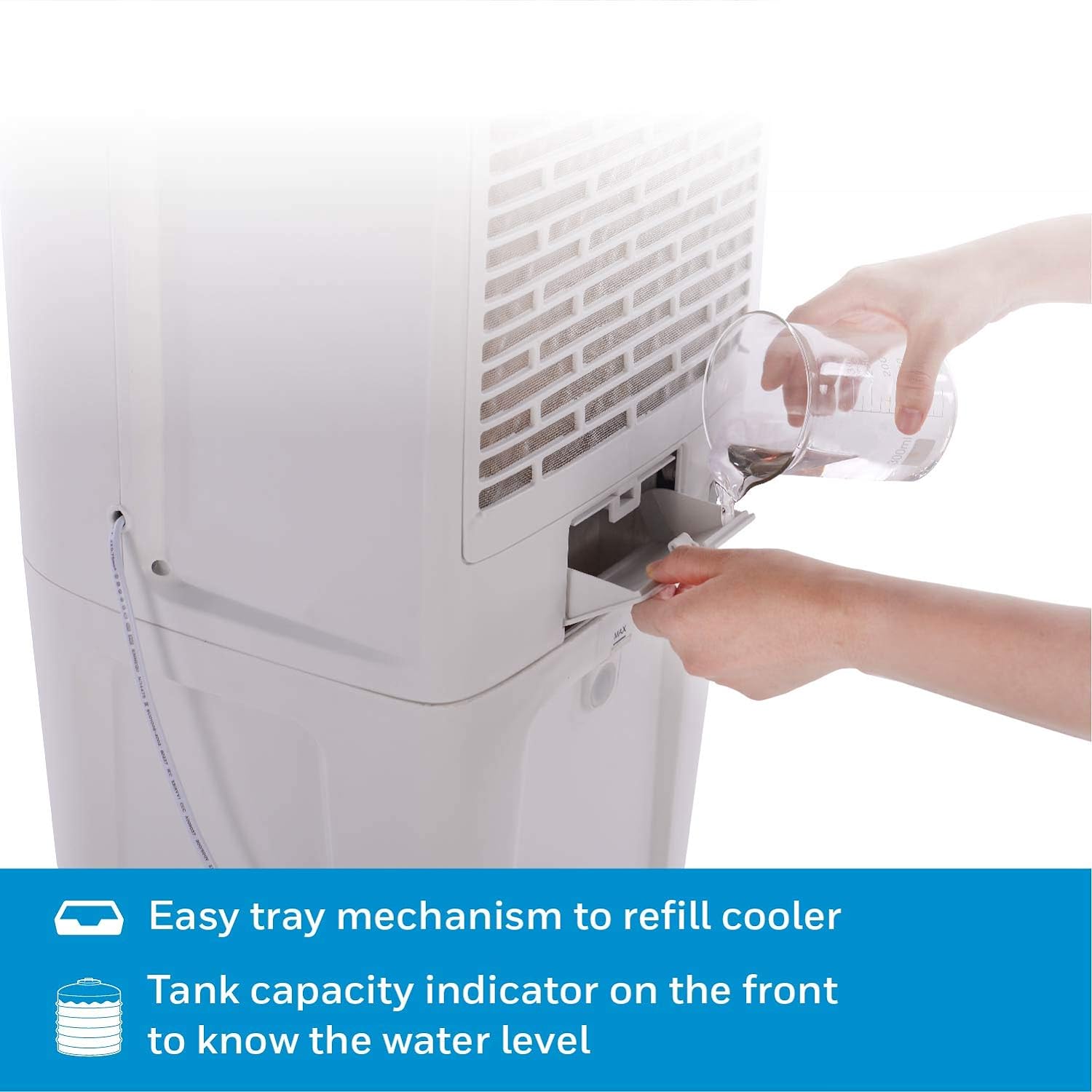 Honeywell 30-Litre Air Cooler with Digital Control Panel - HPI3035WE ( WITHOUT WHEELS )